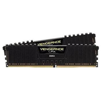 Corsair 16GB KIT DDR4 2666MHz CL16 Vengeance LPX černá (CMK16GX4M2A2666C16)