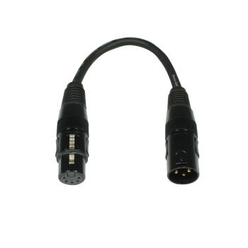 ADJ AC-DMXT/3M5F 3pin male/5pin female