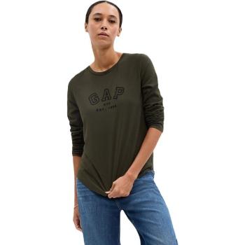 GAP ORGANIC VINTAGE Dámské tričko, khaki, velikost