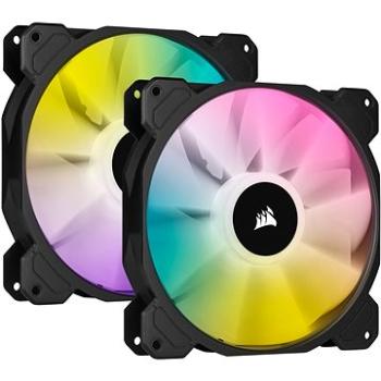 Corsair iCUE SP140 RGB ELITE Dual Pack Black + Lightning Node Core (CO-9050111-WW)