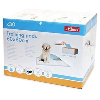 Les Filous Pet Pads absorbční podložky pro štěňata 60 × 60cm 30ks (3375761450089)