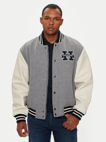 Tommy Hilfiger pánská šedá bunda bomber - L (P01)