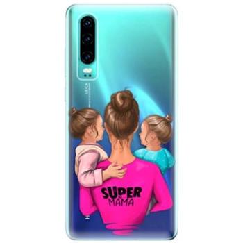 iSaprio Super Mama - Two Girls pro Huawei P30 (smtwgir-TPU-HonP30)