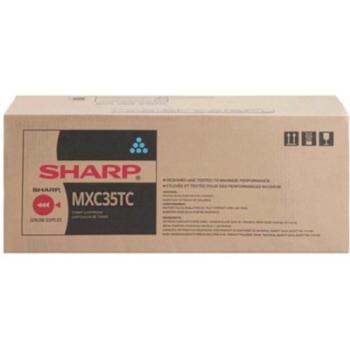 Sharp MX-C35TC azurový (cyan) originální toner