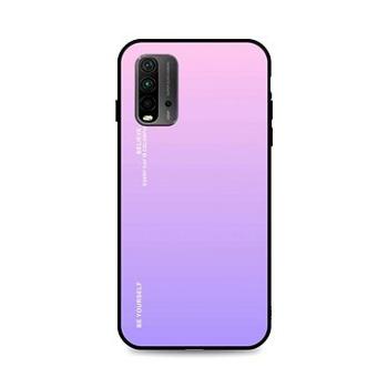 TopQ LUXURY Xiaomi Redmi 9T pevný duhový růžový 57865 (Sun-57865)