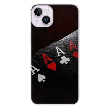 Odolné silikonové pouzdro iSaprio - Poker - iPhone 14 Plus