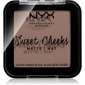 NYX Professional Makeup Sweet Cheeks  Blush Matte tvářenka odstín SO TAUPE 5 g