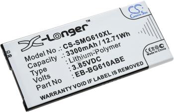 Helyettesítő okostelefon, mobiltelefon akku Samsung Galaxy J4 Plus 2018 3300mAh Li-Polymer