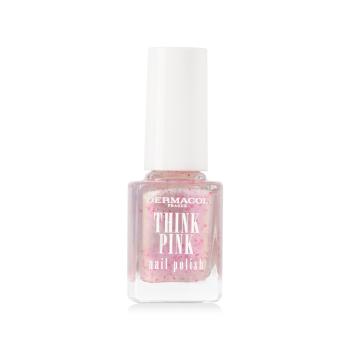 Dermacol Lak na nehty s vůní Think Pink (Nail Polish) 11 ml 02