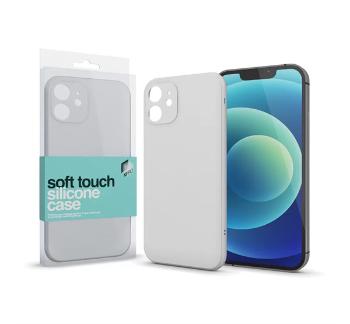 Xprotector Soft Touch Slim szilikon tok Samsung Galaxy A02s, törtfehér