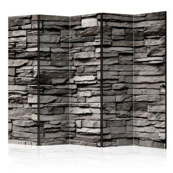 Paraván Stony Facade Dekorhome 225x172 cm (5-dílný)