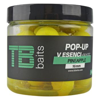 Tb baits plovoucí boilie pop-up pineapple + nhdc 65 g-12 mm