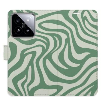 Flipové pouzdro iSaprio - Zebra Green 02 - Xiaomi 14