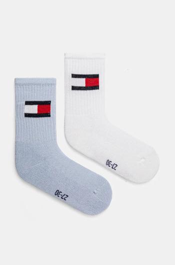 Ponožky Tommy Hilfiger 2-pack modrá barva, 701229940