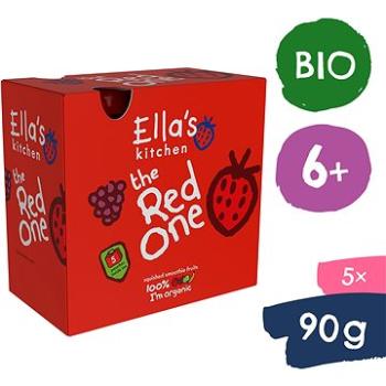 Ella's Kitchen BIO Red One ovocné pyré s jahodami (5× 90 g) (5060107330009)