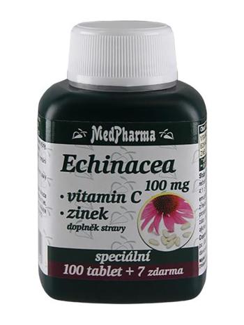 Medpharma Echinacea 100 mg + vitamin C + zinek 107 tablet