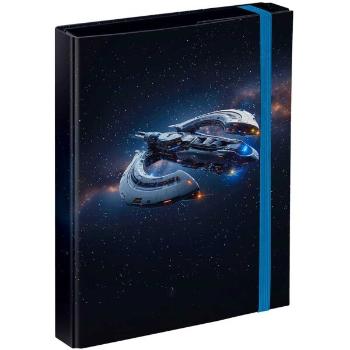 BAAGL SPACESHIP Füzettartó box  A5, fekete, méret