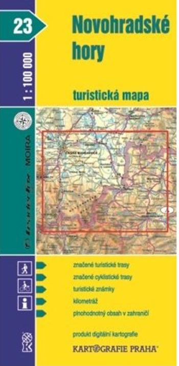 1:100T (23)-Novohradské hory (turistická mapa)