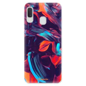 Odolné silikonové pouzdro iSaprio - Color Marble 19 - Samsung Galaxy A20e