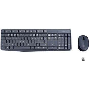 Logitech Wireless Combo MK235 šedý - CZ/SK (920-007933)