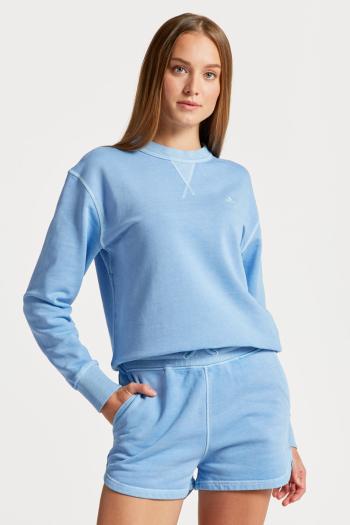 MIKINA GANT SUNFADED C-NECK SWEAT GENTLE BLUE