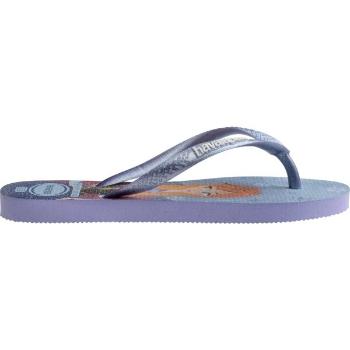 HAVAIANAS KIDS SLIM PRINCESS Dívčí žabky, světle modrá, velikost 33/34