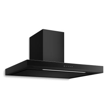 Klarstein Velaire digestoř, Elegantní, minimalistická, výkonná, Energetická třída A++, 595 m³/h, 90 cm