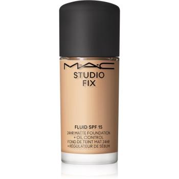 MAC Cosmetics Mini Studio Fix Fluid SPF 15 24HR Matte Foundation + Oil Control matující make-up SPF 15 odstín NW20 15 ml