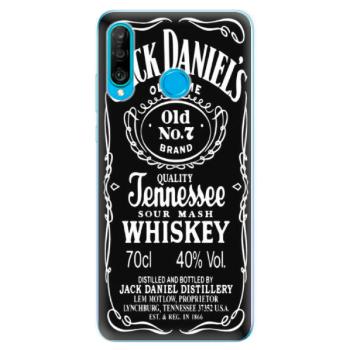 Odolné silikonové pouzdro iSaprio - Jack Daniels - Huawei P30 Lite