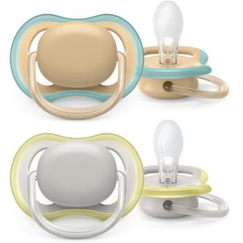 Philips Avent Ultra Air 0-6 m dudlík Neutral 2 ks