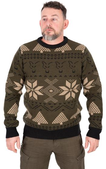 Fox svetr festive jumper - xxxxl