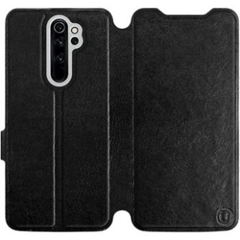 Flipové pouzdro na mobil Xiaomi Redmi Note 8 Pro v provedení  Black&Gray s šedým vnitřkem (5903226983834)