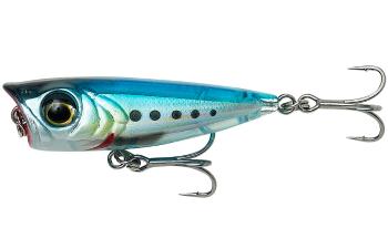 Savage gear wobler 3d minnow popper ghost sardine - 4,3 cm 4 g