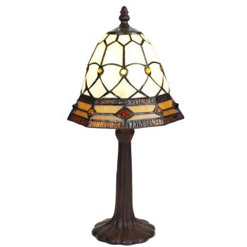 Stolní lampa Tiffany Juliana - Ø 21x39 cm E14/max 1x25W 5LL-6273