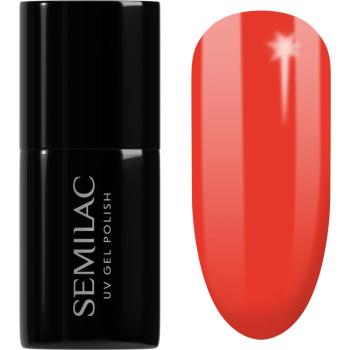 Semilac UV Hybrid Hottie gélový lak na nechty odtieň 039 Sexy Red 7 ml