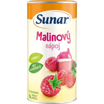 Sunar Rozpustný nápoj malina rozpustný nápoj pro děti 200 g