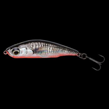 Savage gear wobler 3d sticklebait pencil sinking black red - 7,5 cm 13 g