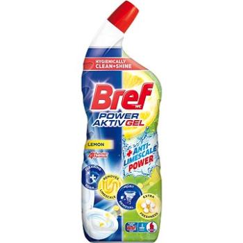 Bref Power Aktiv Gel WC čistič s efektem osvěžovače vzduchu lemon 700ml (9000101312133)