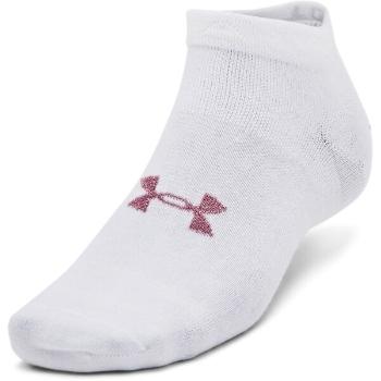 Under Armour ESSENTIAL LOW CUT Unisex ponožky, bílá, velikost