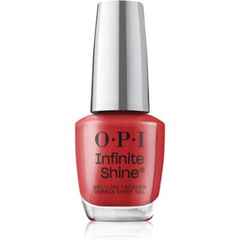 OPI Infinite Shine Silk lak na nehty s gelovým efektem BIG APPLE RED ™ 15 ml