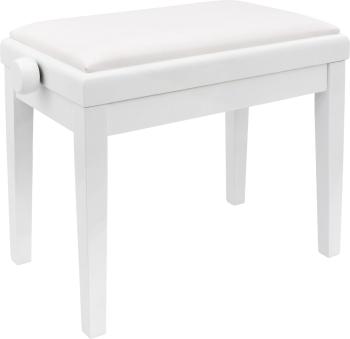 Pianonova HY-PJ023 Dřevěná stolička ke klavíru White Gloss
