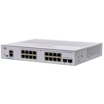 CISCO CBS350 Managed 16-port GE, Ext PS, 2x1G SFP (CBS350-16T-E-2G-EU)