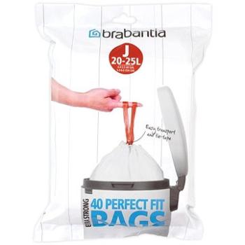 Brabantia PerfectFit pytle - 20-25 L (J) - 40 ks  (115608)