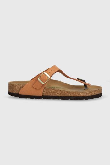 Žabky Birkenstock Gizeh hnědá barva, 1025062