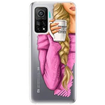 iSaprio My Coffe and Blond Girl pro Xiaomi Mi 10T / Mi 10T Pro (coffblon-TPU3-Mi10Tp)