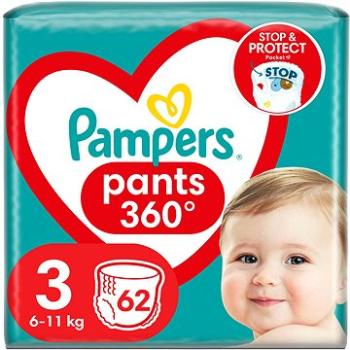 PAMPERS Active Baby Pants vel. 3 (62 ks) (8006540069233)