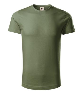 MALFINI Pánské tričko Origin - Khaki | XXL