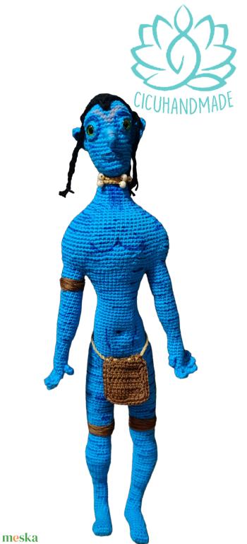 Avatar film szereplő horgolva