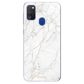 Odolné silikonové pouzdro iSaprio - GoldMarble 13 - Samsung Galaxy M21