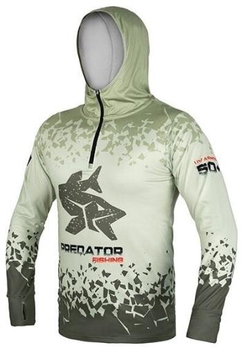 Delphin Tričko Hooded Sweatshirt UV ARMOR 50+ Predator M
